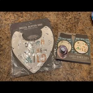 Baby Bib and Knee Pads